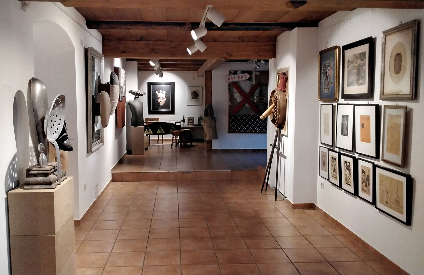 Blick in die Ausstellung