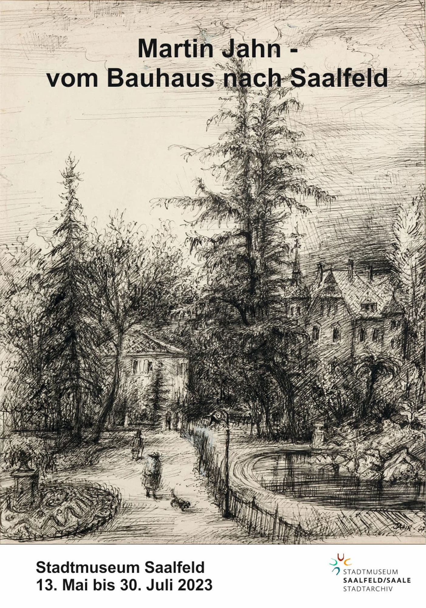 Ausstellung Martin Jahn „Vom Bauhaus nach Saalfeld“ am 13. Mai 2023