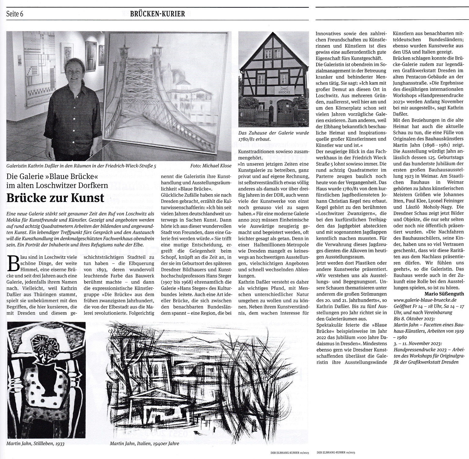 Elbhang-Kurier Oktober 2023
