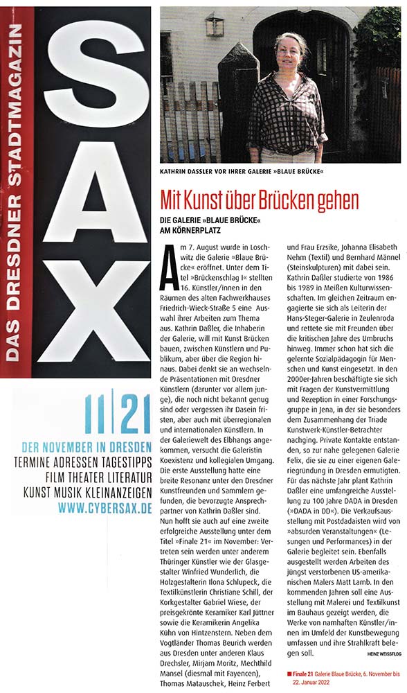 SAX November 2021